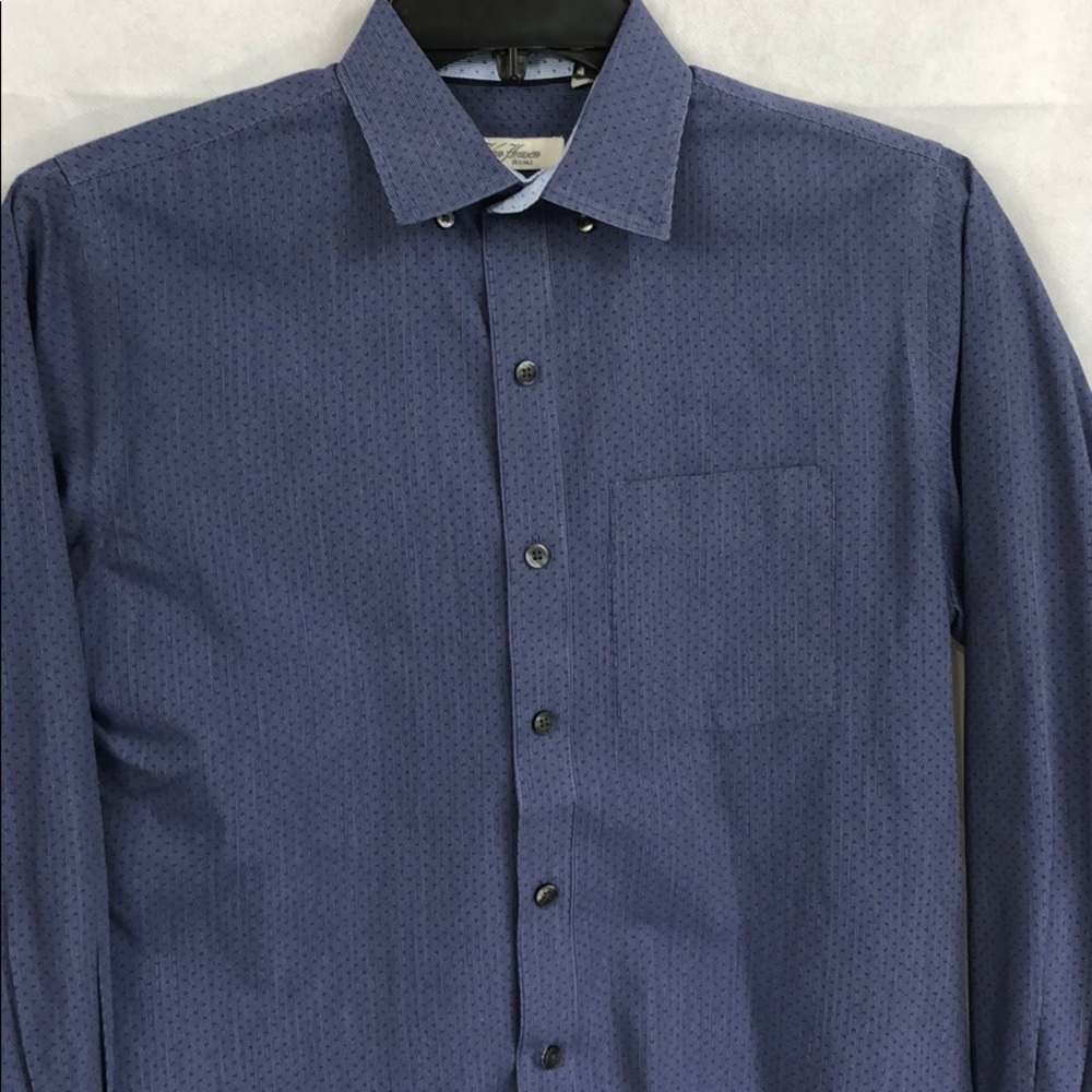 Van Heusen Classic Fit Men’s Dress Shirt Long Sleeve Sz S/p 14-14.5